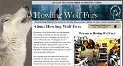 Desktop Screenshot of howlingwolffurs.com