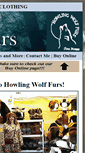 Mobile Screenshot of howlingwolffurs.com
